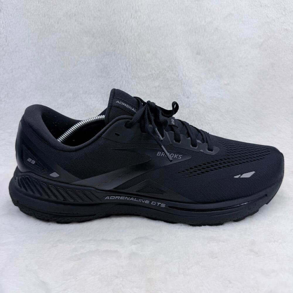 Brooks Adrenaline GTS 23 Mens Running Shoes Black Size 13 Athletic Running Shoe